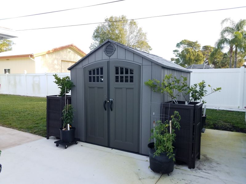 Outdoor Shed Installation