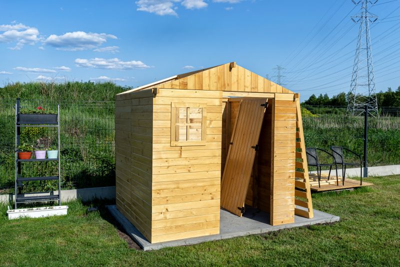 Outdoor Shed Installation